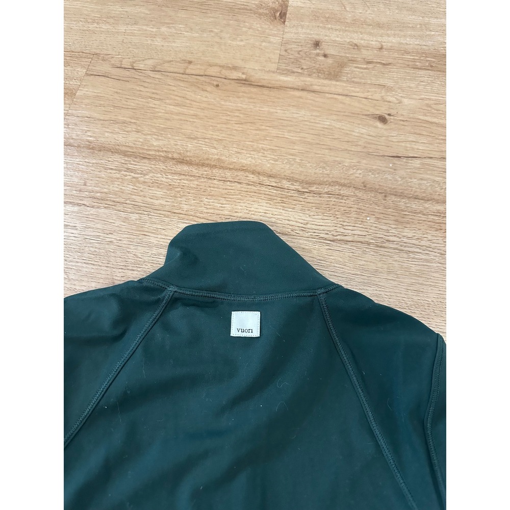 Vuori AllTheFeels Full Zip Jacket Women XS Evergreen Green NWT $118 VW5076 - Picture 6 of 6